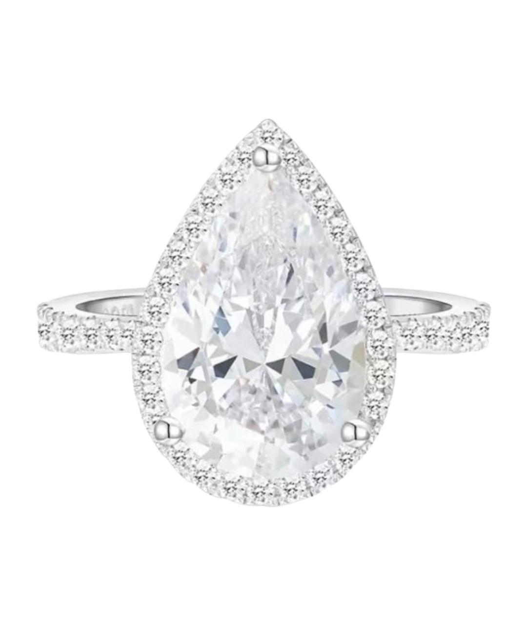 APM Monaco Белое серебряное кольцо, фото 1