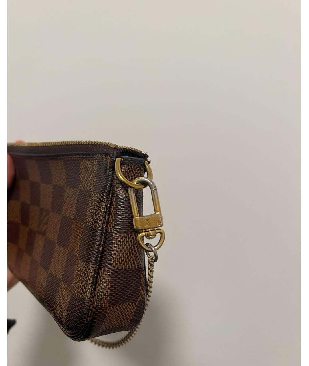 LOUIS VUITTON Коричневая сумка через плечо, фото 5