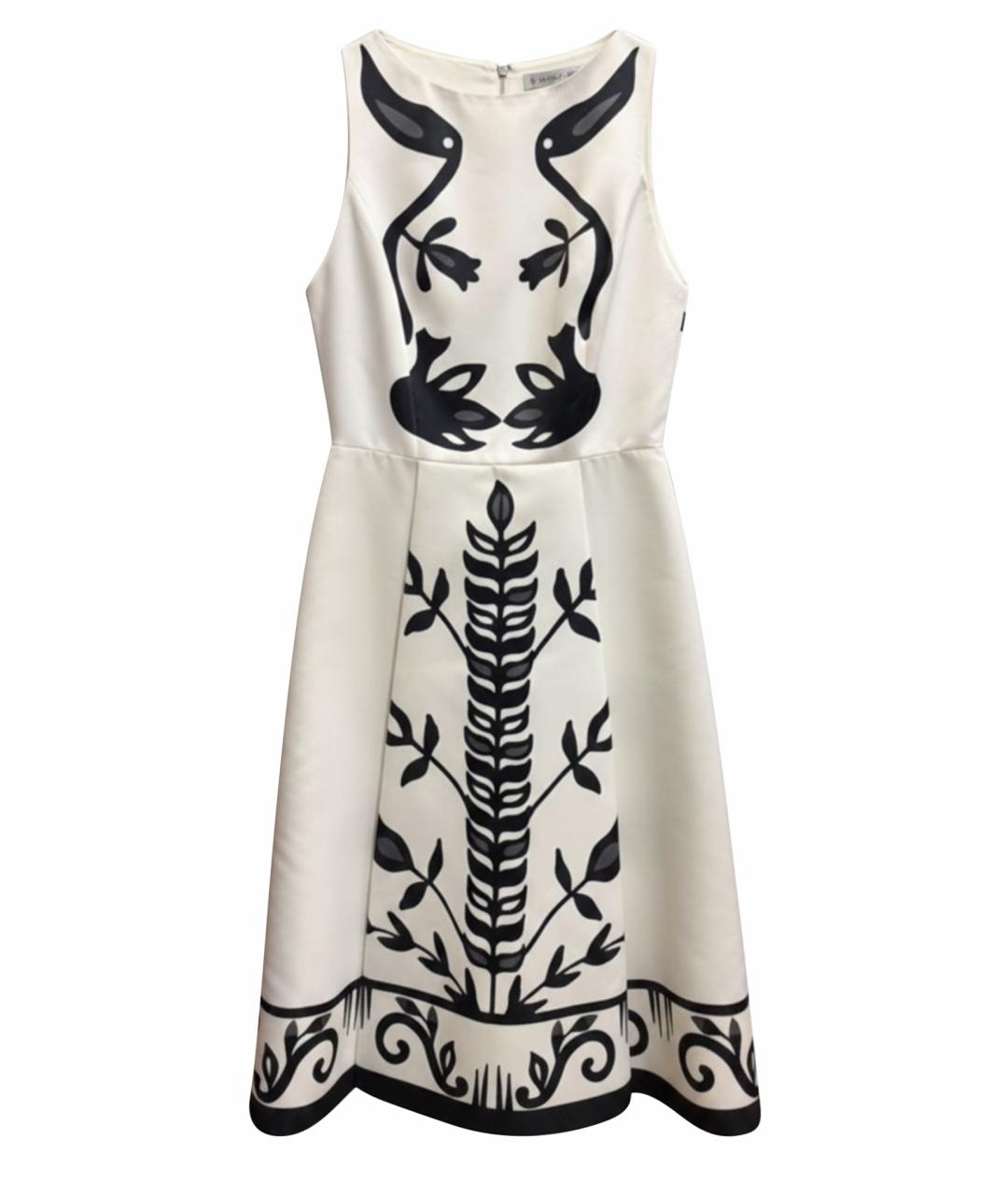 ALICE+OLIVIA Белое вискозное вечернее платье, фото 1