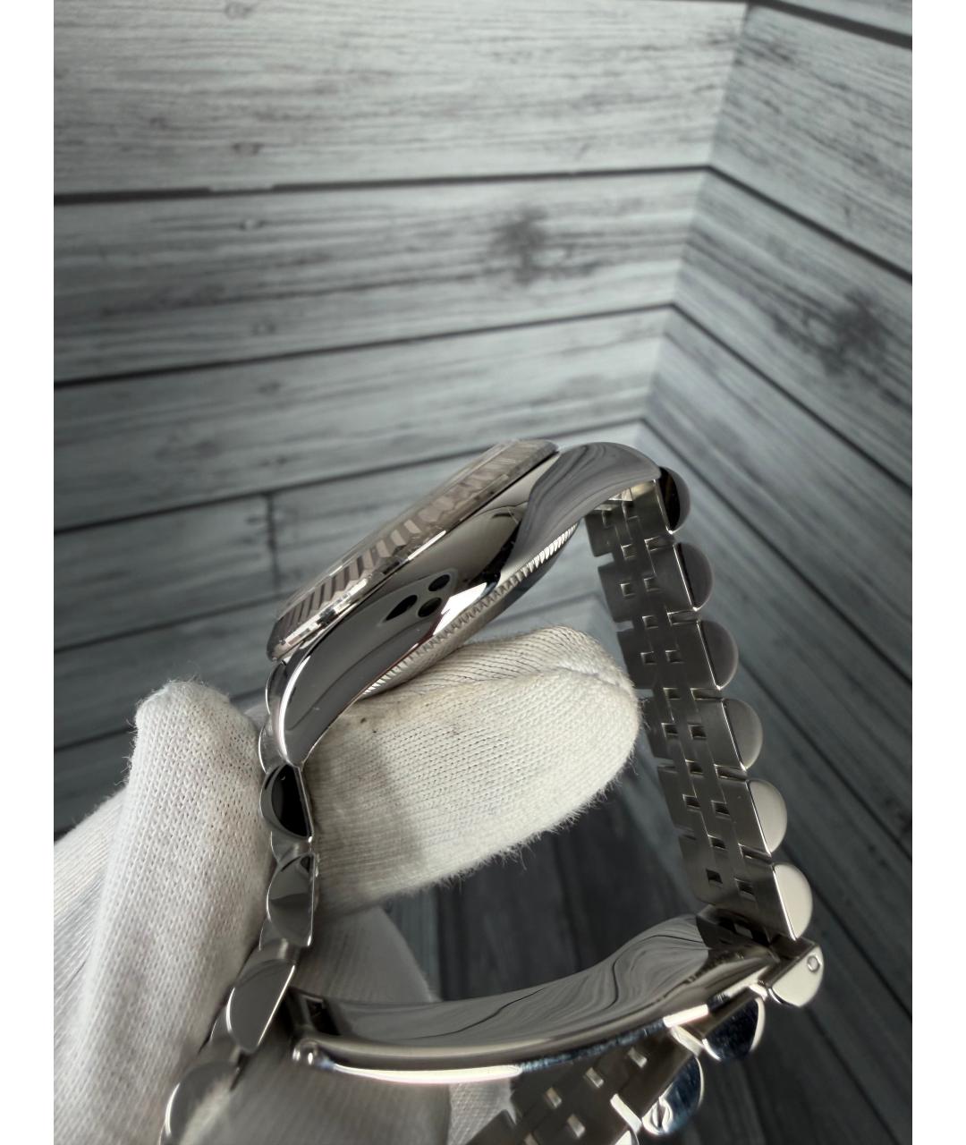 ROLEX Темно-синие часы, фото 4