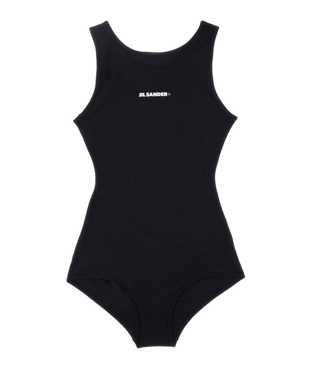 JIL SANDER Черный полиамидовый купальник, фото 1