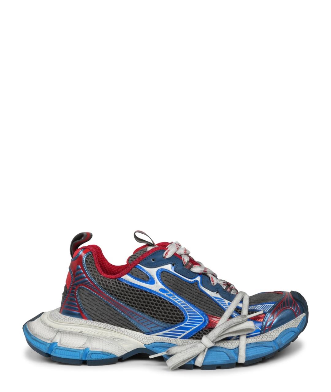 BALENCIAGA Мульти синтетические низкие кроссовки / кеды, фото 1