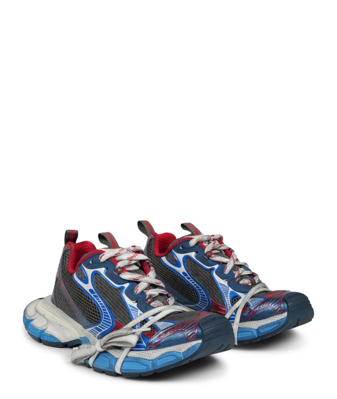 BALENCIAGA Мульти синтетические низкие кроссовки / кеды, фото 2