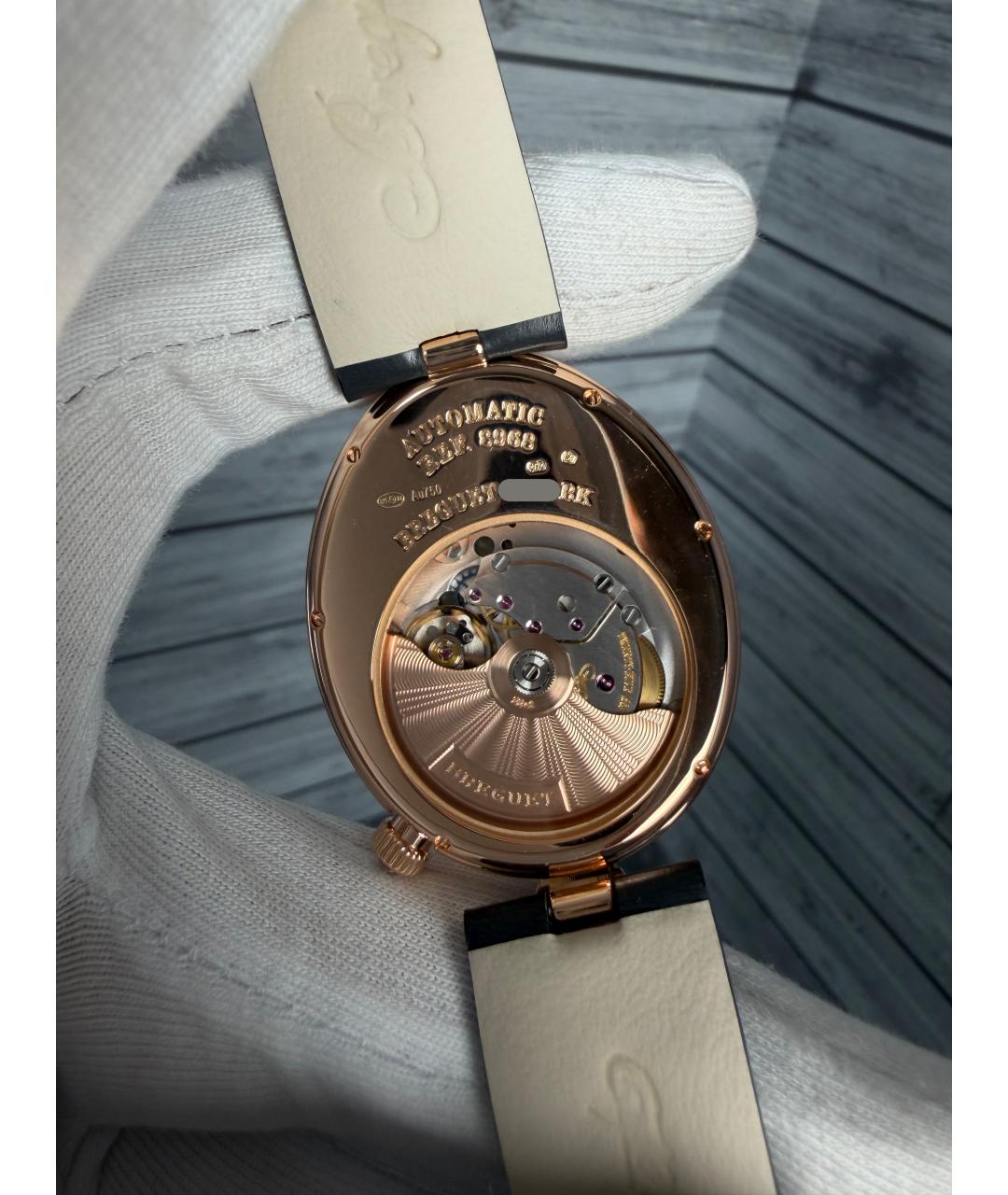 Breguet Черные часы из розового золота, фото 7