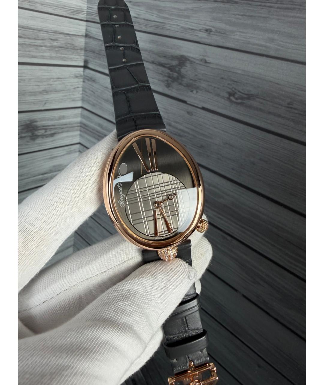 Breguet Черные часы из розового золота, фото 3