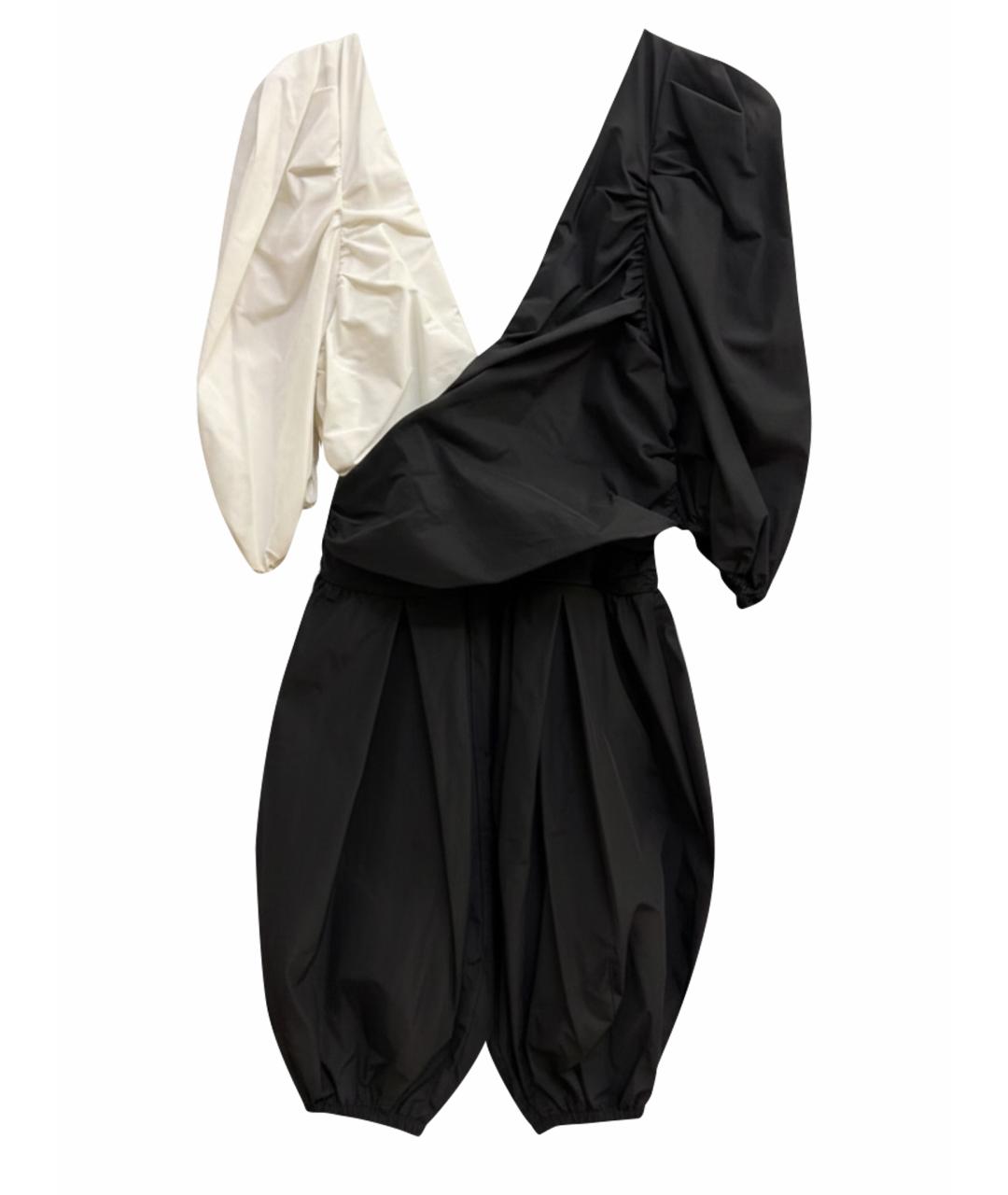 ANIYE BY Черное полиэстеровое коктейльное платье, фото 1