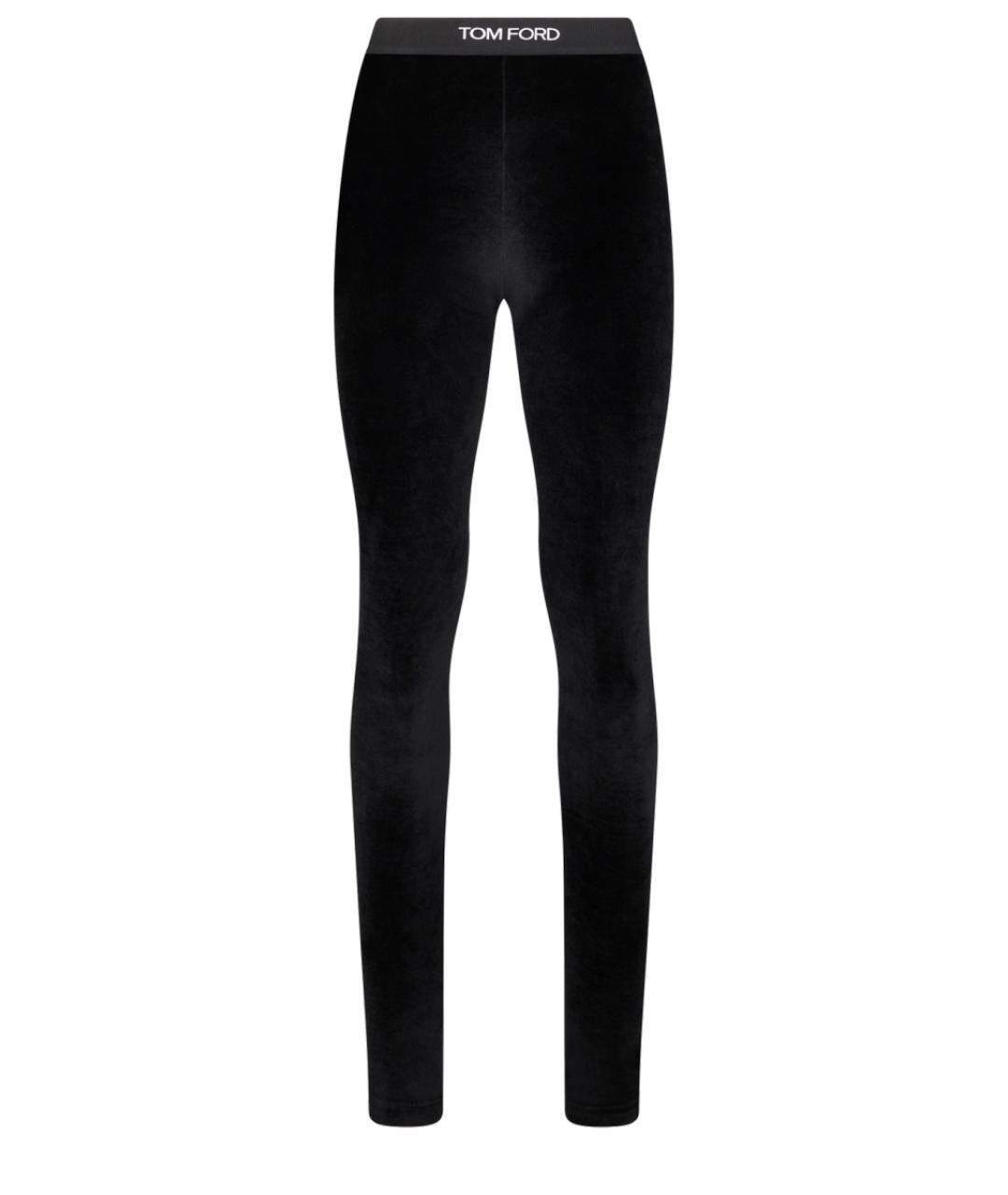 TOM FORD Черные леггинсы и велосипедки, фото 1
