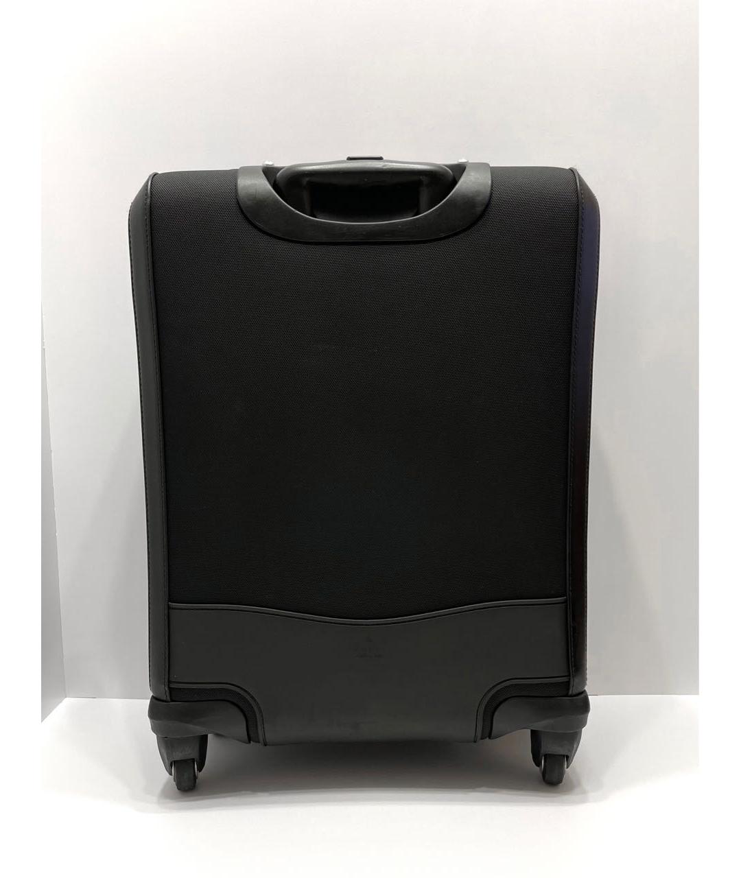 GUCCI Черный тканевый чемодан, фото 3
