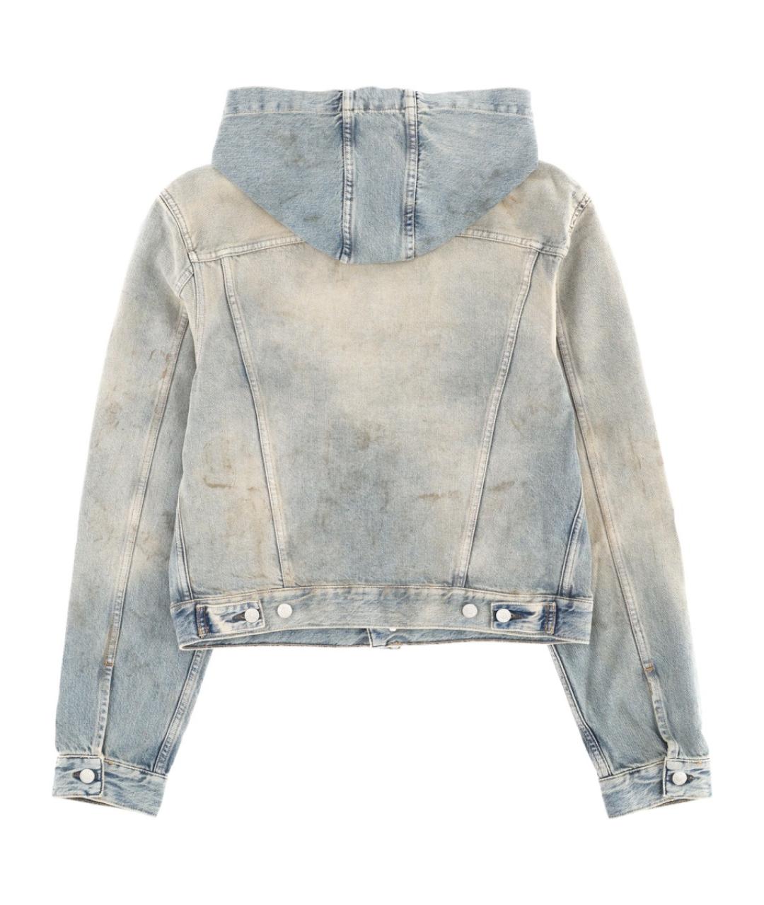 ACNE STUDIOS Синяя хлопковая куртка, фото 2