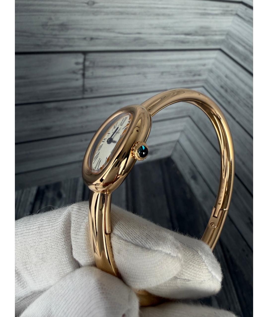 CARTIER Золотые часы из желтого золота, фото 5