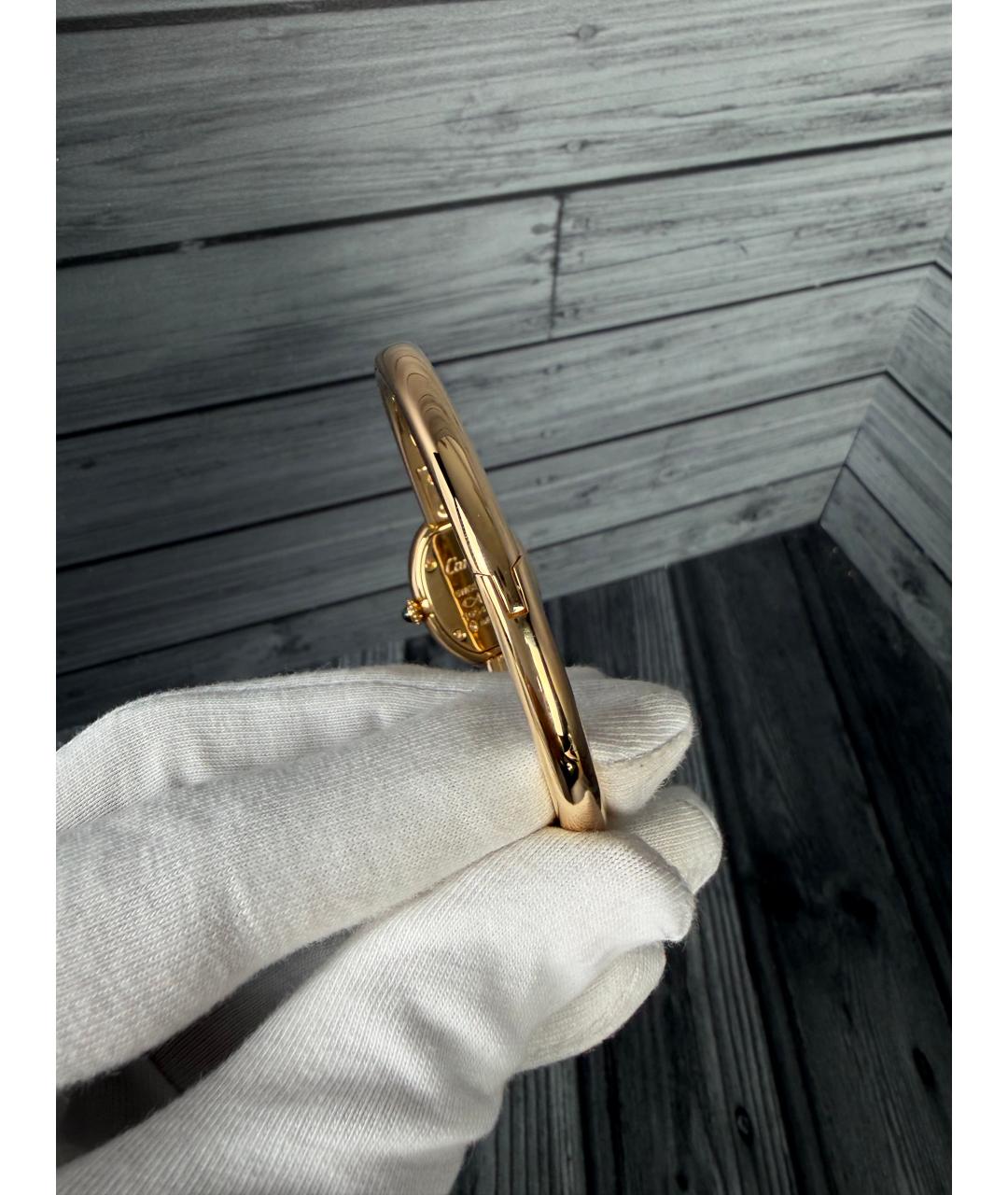 CARTIER Золотые часы из желтого золота, фото 8