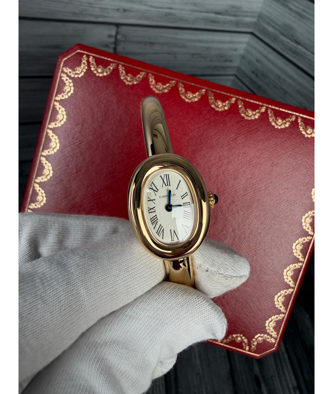 CARTIER Золотые часы из желтого золота, фото 2