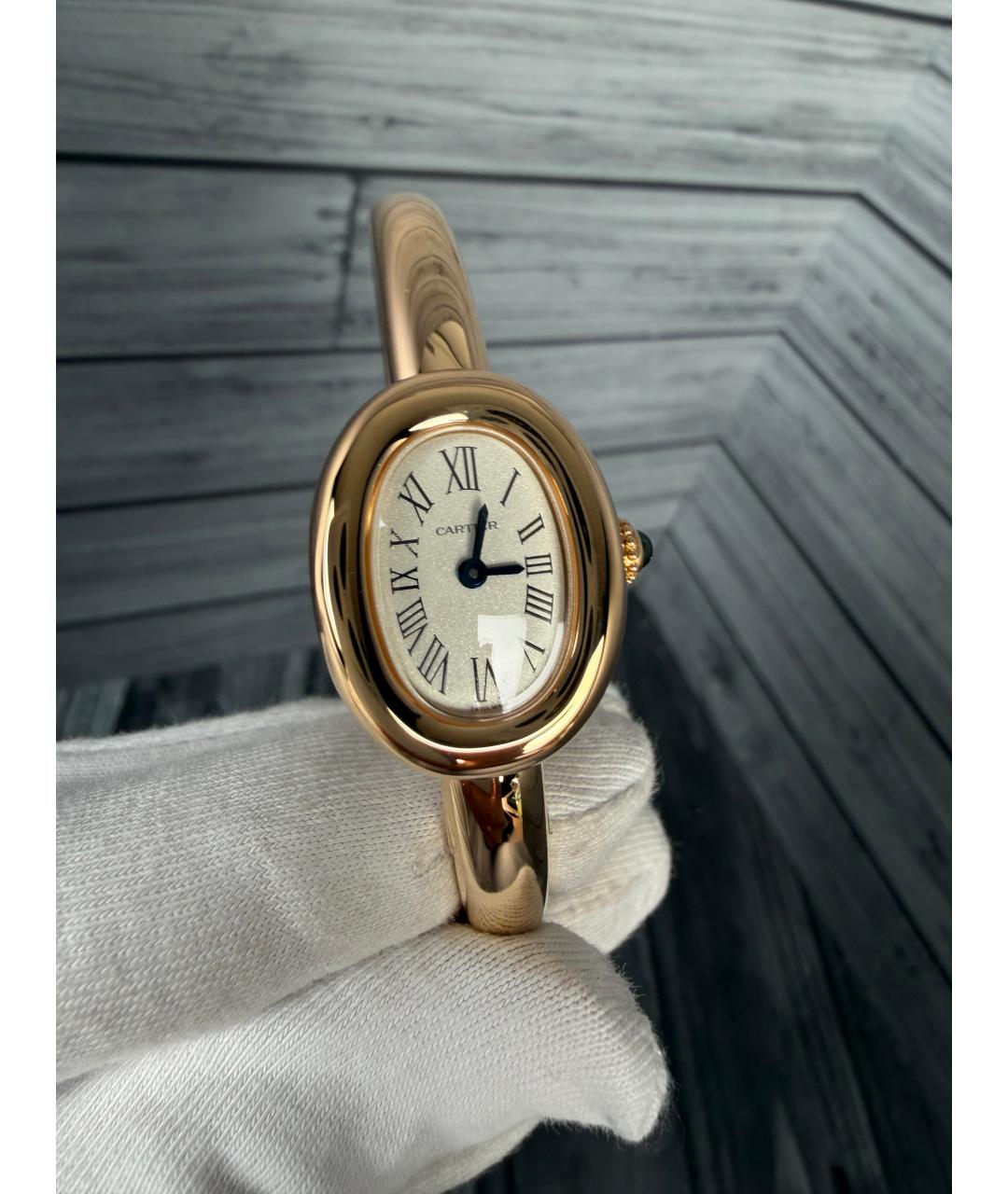 CARTIER Золотые часы из желтого золота, фото 4