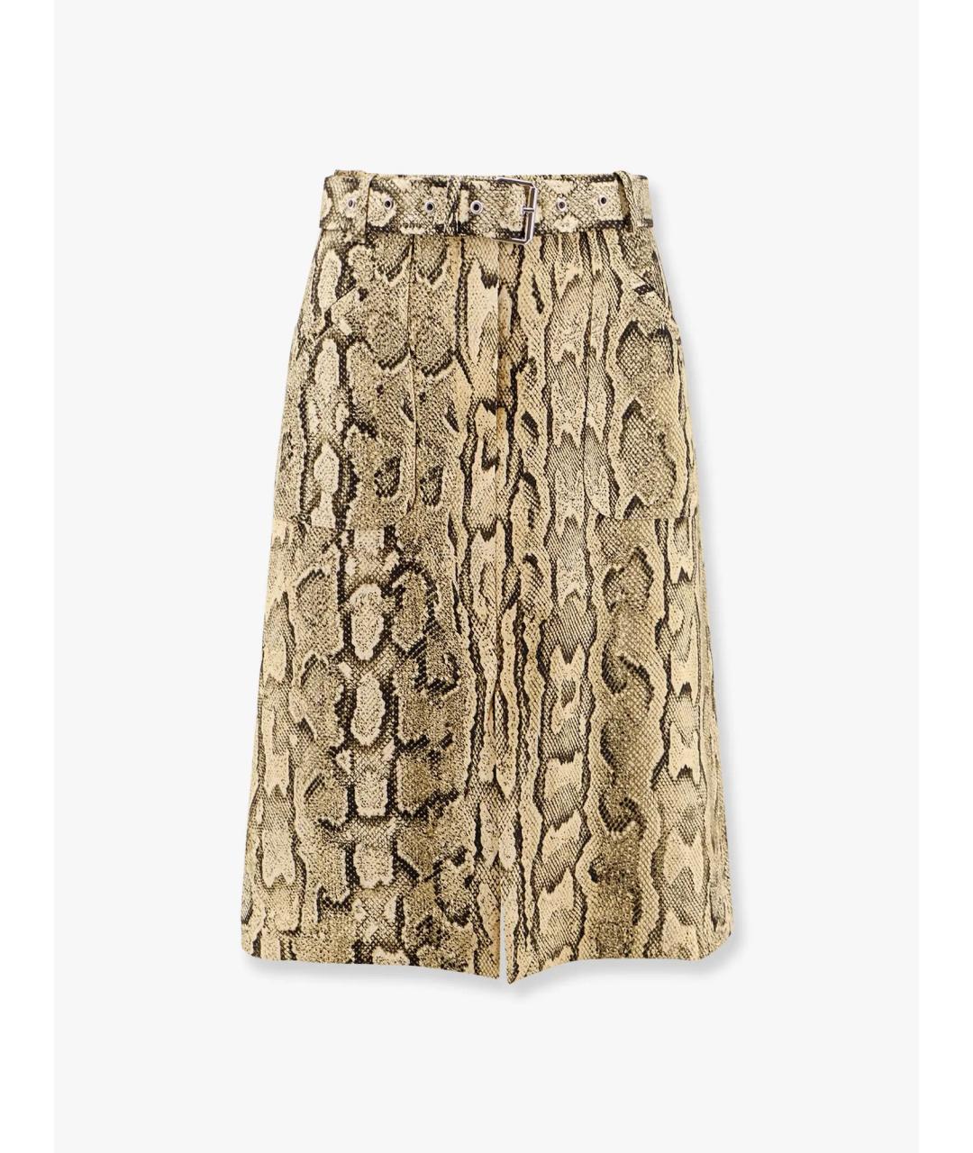 DRIES VAN NOTEN Мульти вискозная юбка миди, фото 6