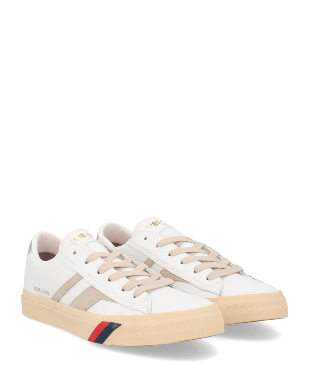 PRO-KEDS Белые кожаные кеды, фото 2