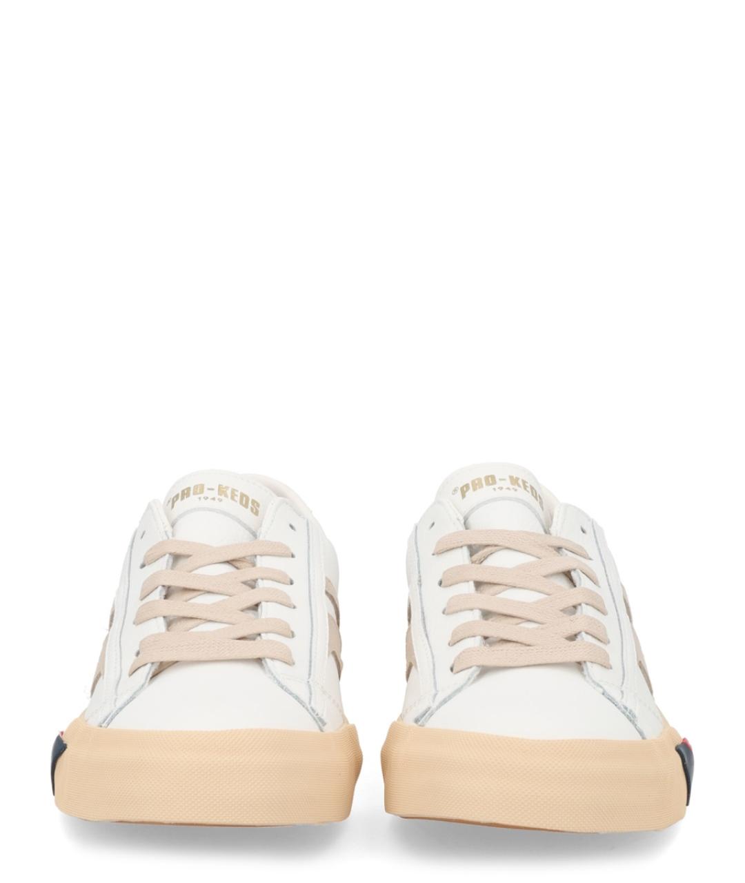 PRO-KEDS Белые кожаные кеды, фото 3