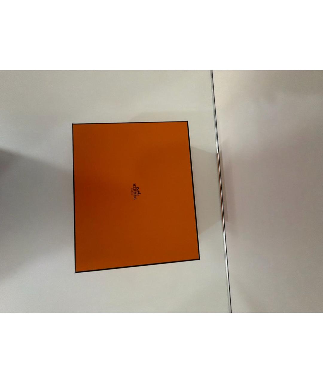 HERMES Хаки кожаная сумка через плечо, фото 7