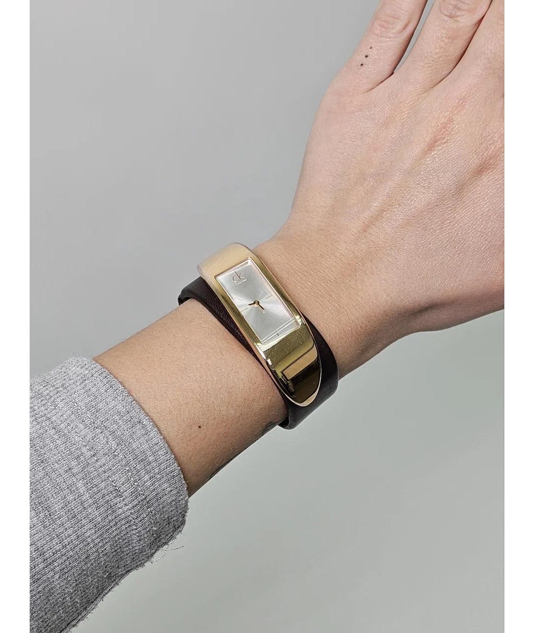 CALVIN KLEIN Коричневые часы, фото 2