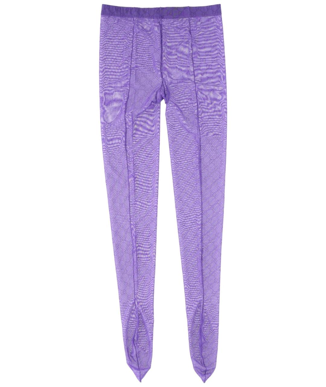 GUCCI Фиолетовые носки, чулки и колготы, фото 2