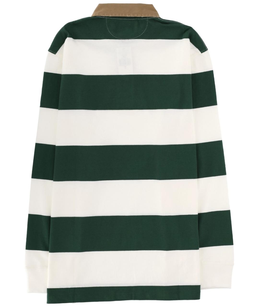 POLO RALPH LAUREN Мульти хлопковое поло с длинным рукавом, фото 2