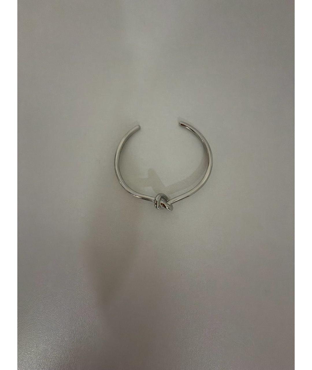 CELINE Серебрянный металлический браслет, фото 3