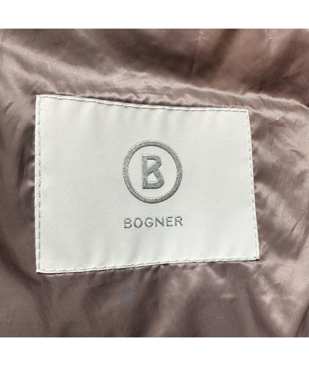 BOGNER Розовая шерстяная куртка, фото 4