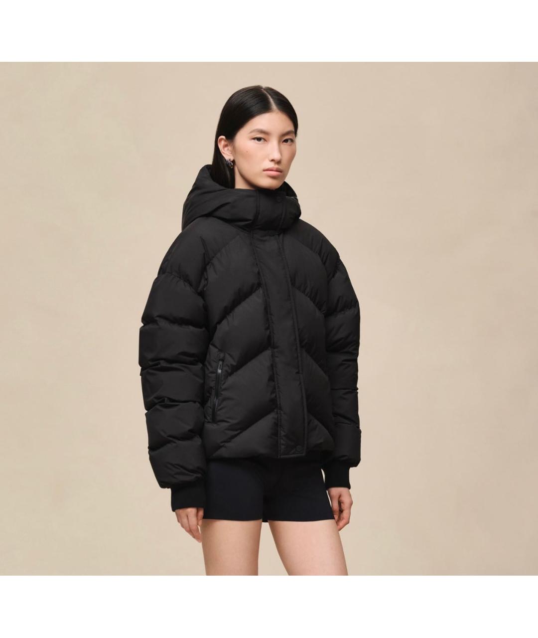 HERMES Черная куртка, фото 2