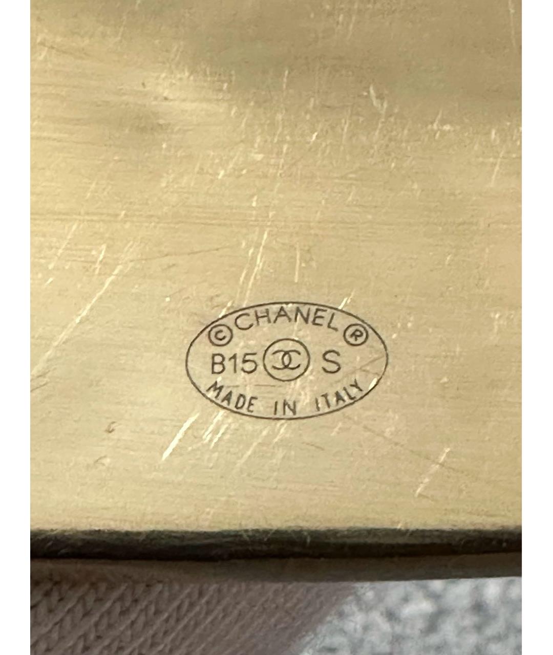 CHANEL Черная металлическая булавка / брошь, фото 4