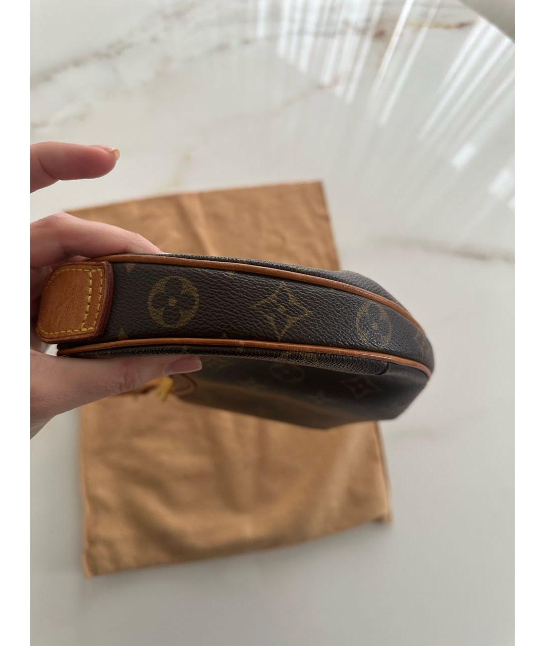 LOUIS VUITTON Коричневая сумка с короткими ручками, фото 3