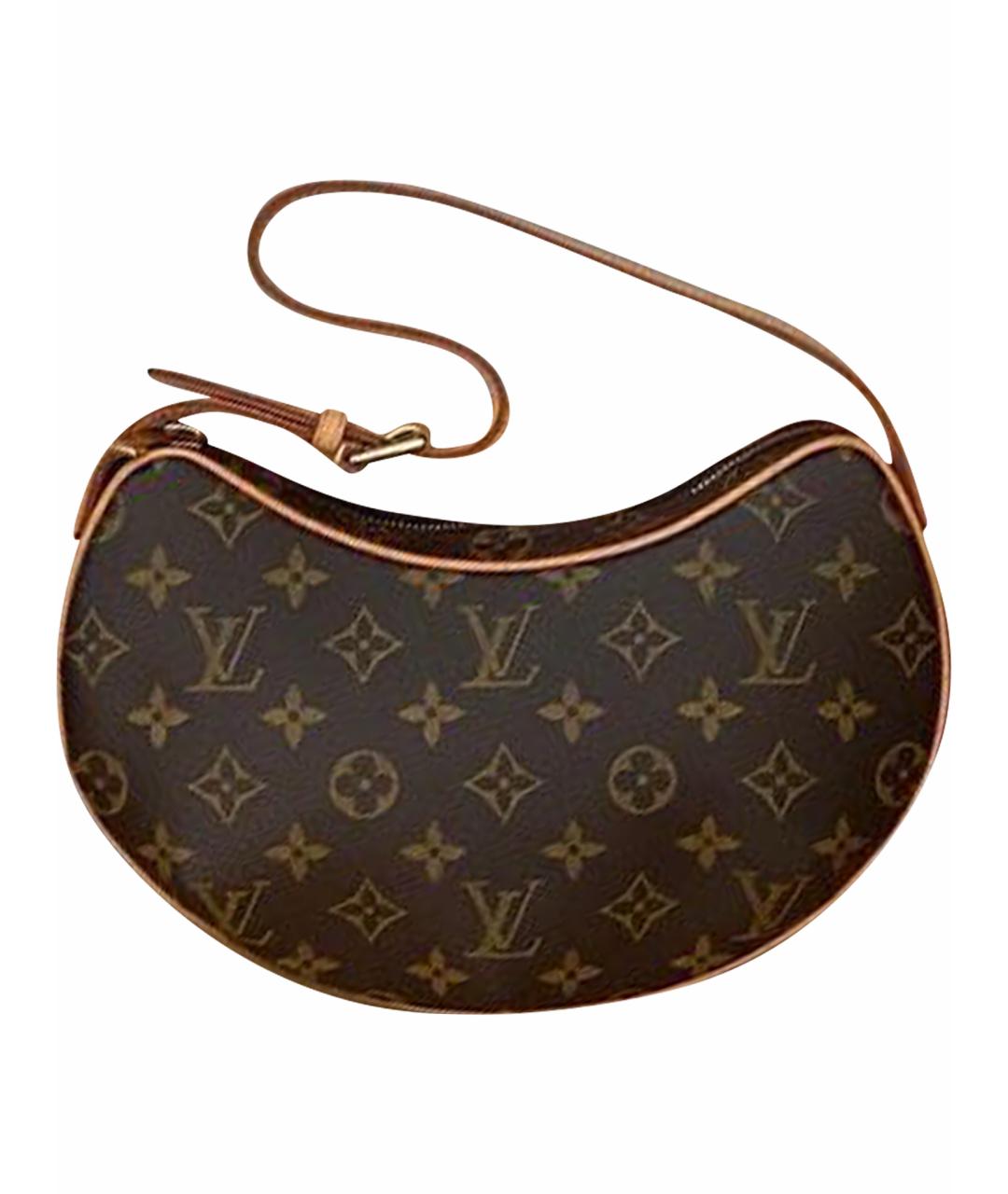 LOUIS VUITTON Коричневая сумка с короткими ручками, фото 1