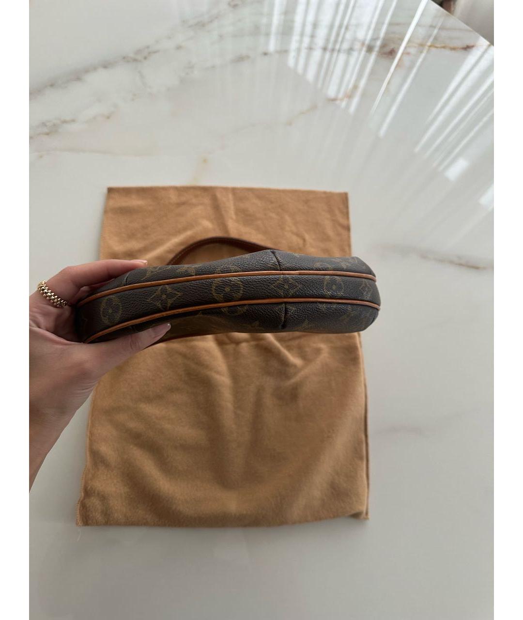 LOUIS VUITTON Коричневая сумка с короткими ручками, фото 5