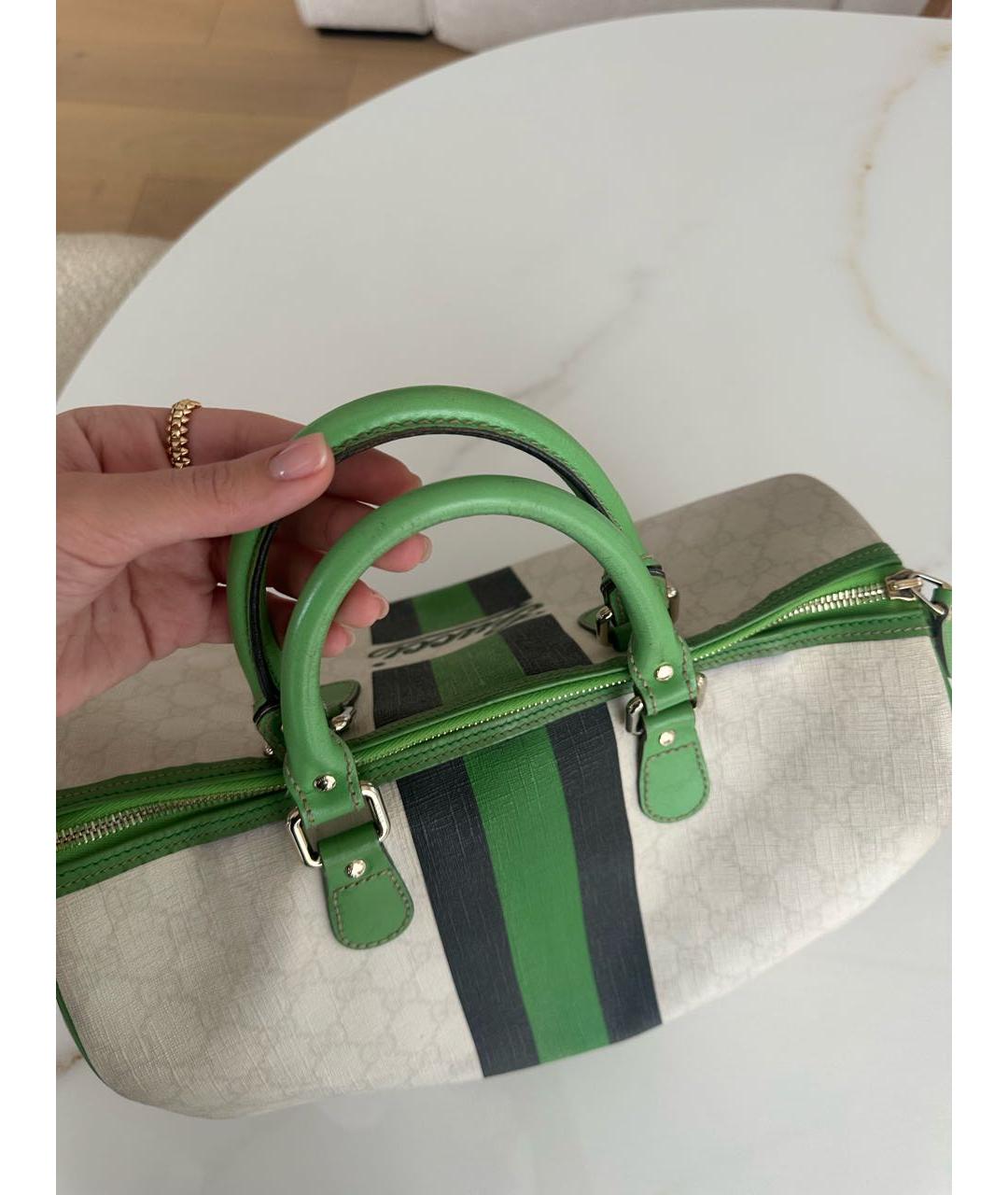 GUCCI Мульти кожаная сумка с короткими ручками, фото 4