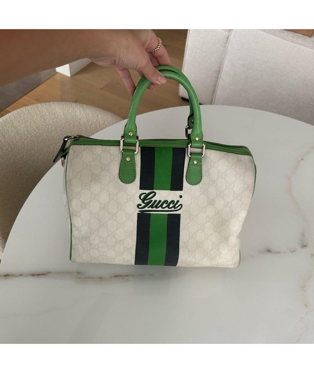 GUCCI Мульти кожаная сумка с короткими ручками, фото 2