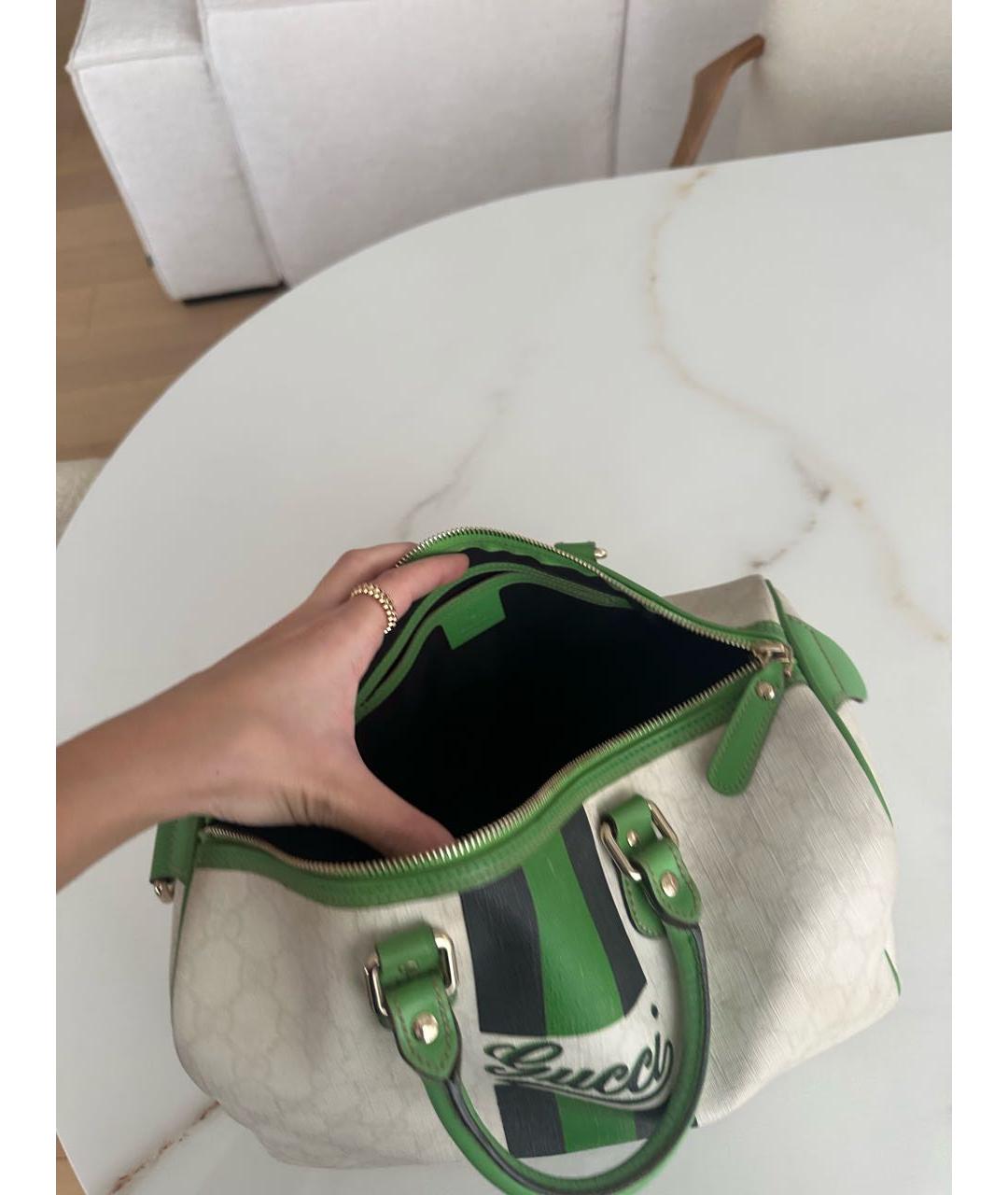 GUCCI Мульти кожаная сумка с короткими ручками, фото 5