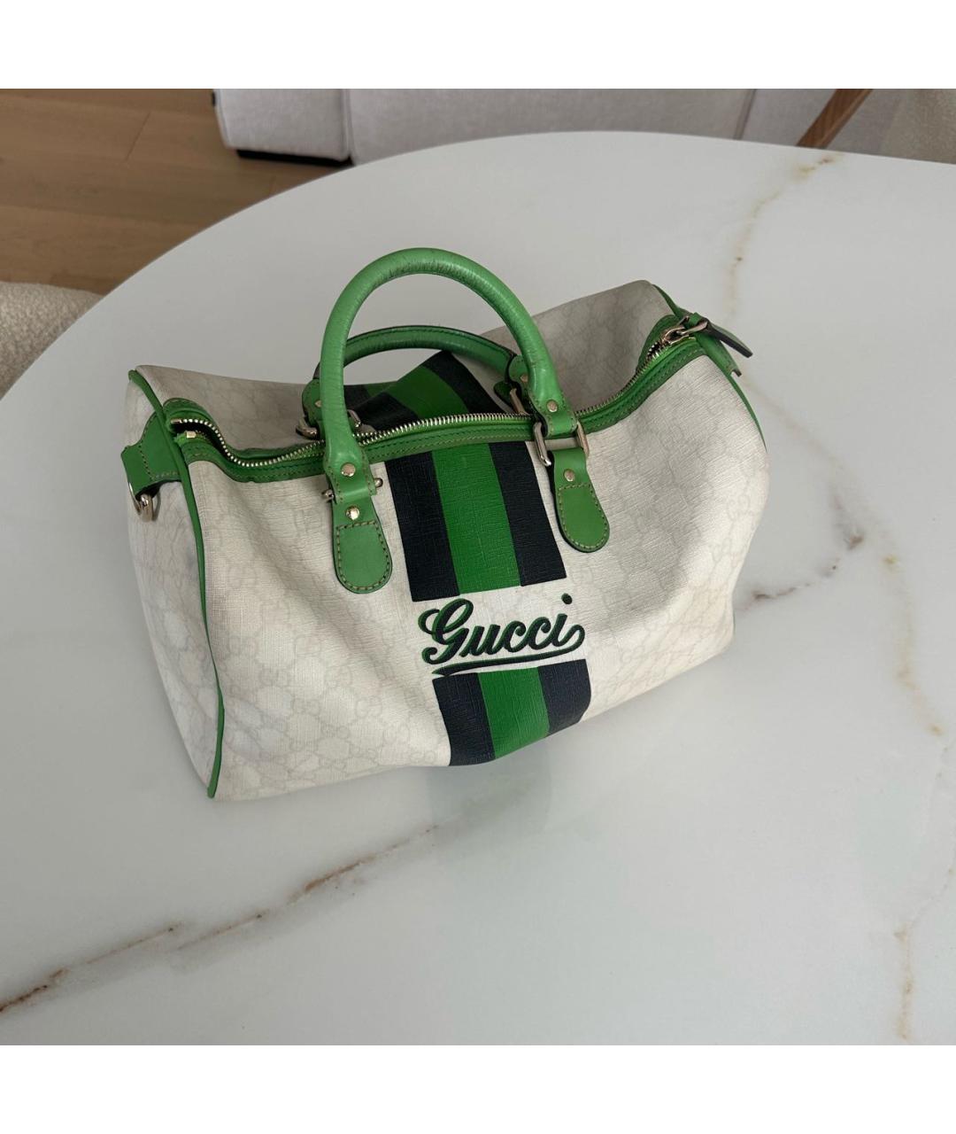 GUCCI Мульти кожаная сумка с короткими ручками, фото 6