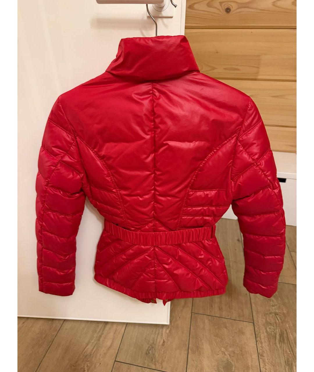VERSACE COLLECTION Бордовая вискозная куртка, фото 2