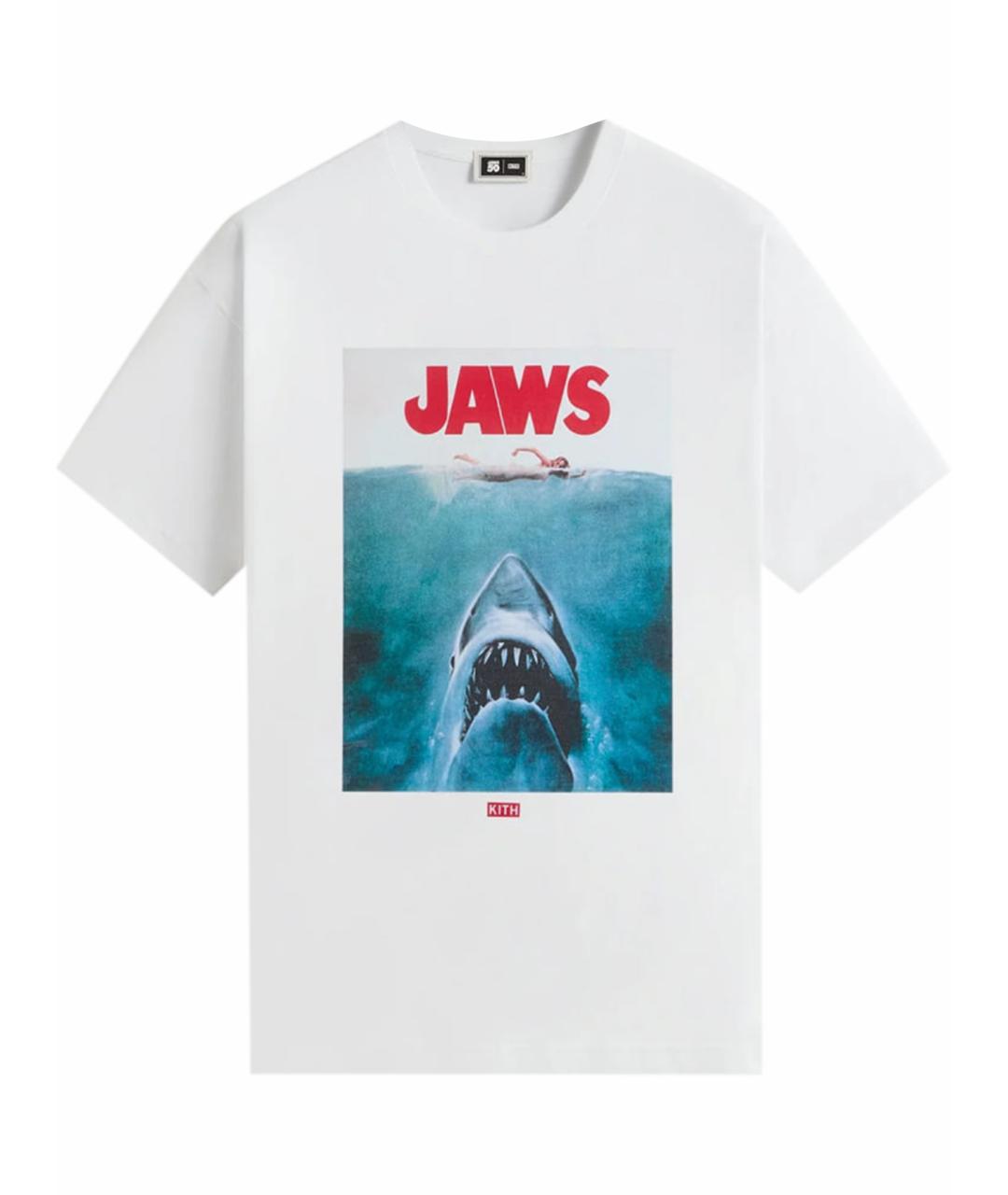 KITH Белая хлопковая футболка, фото 1