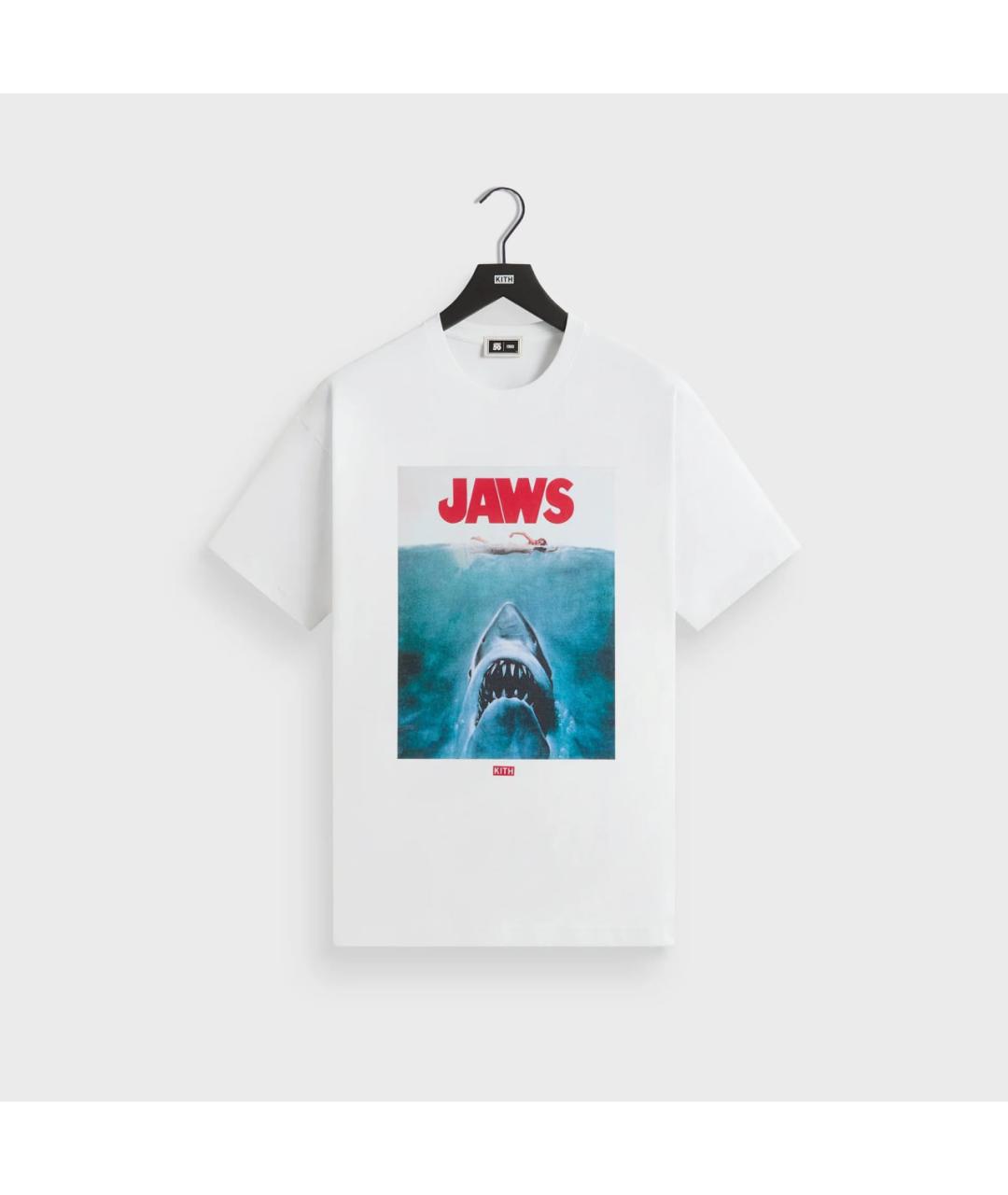 KITH Белая хлопковая футболка, фото 3