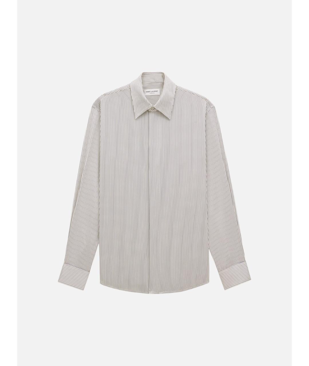 SAINT LAURENT Шелковая рубашка, фото 4