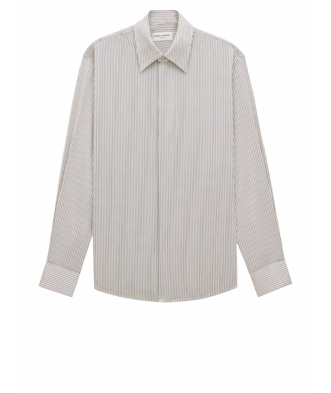 SAINT LAURENT Шелковая рубашка, фото 1