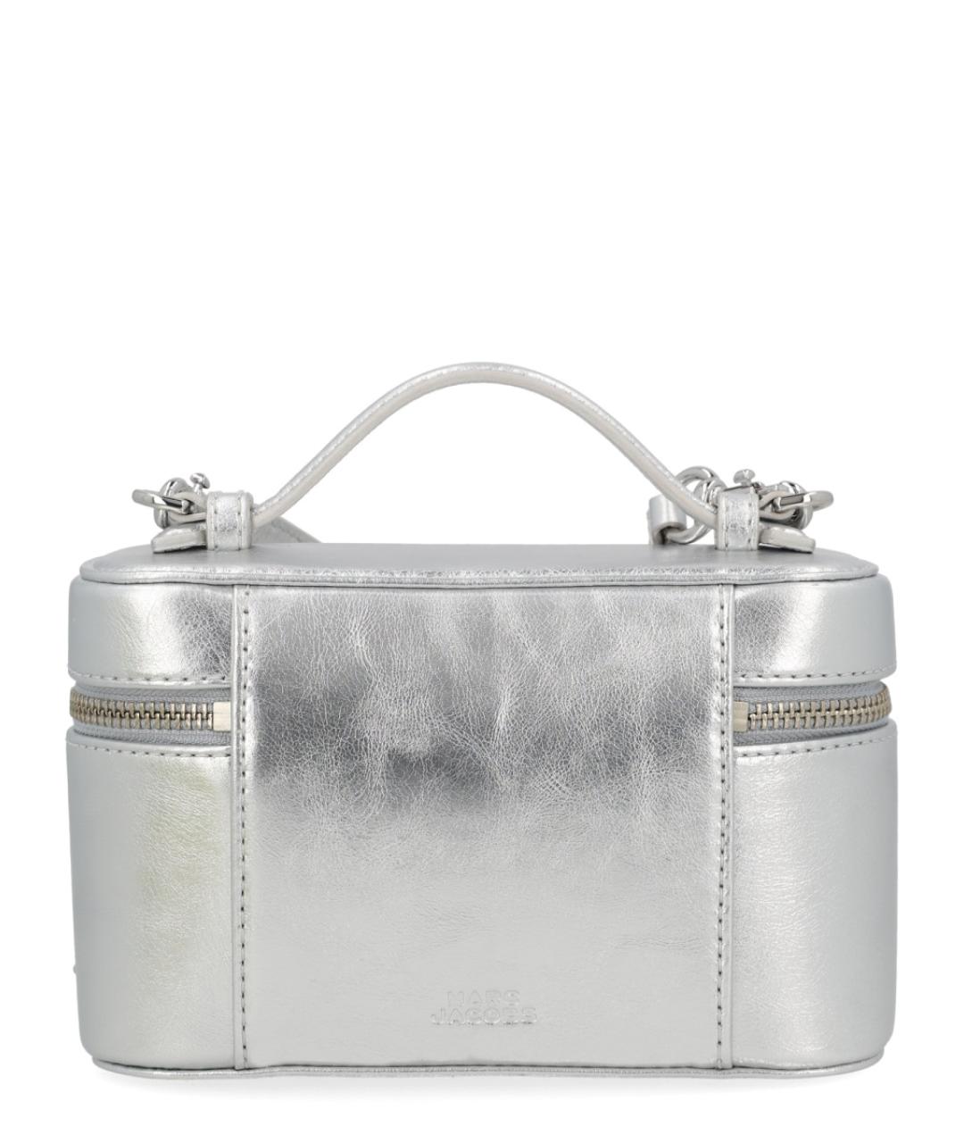 MARC JACOBS Серебряная кожаная сумка через плечо, фото 3