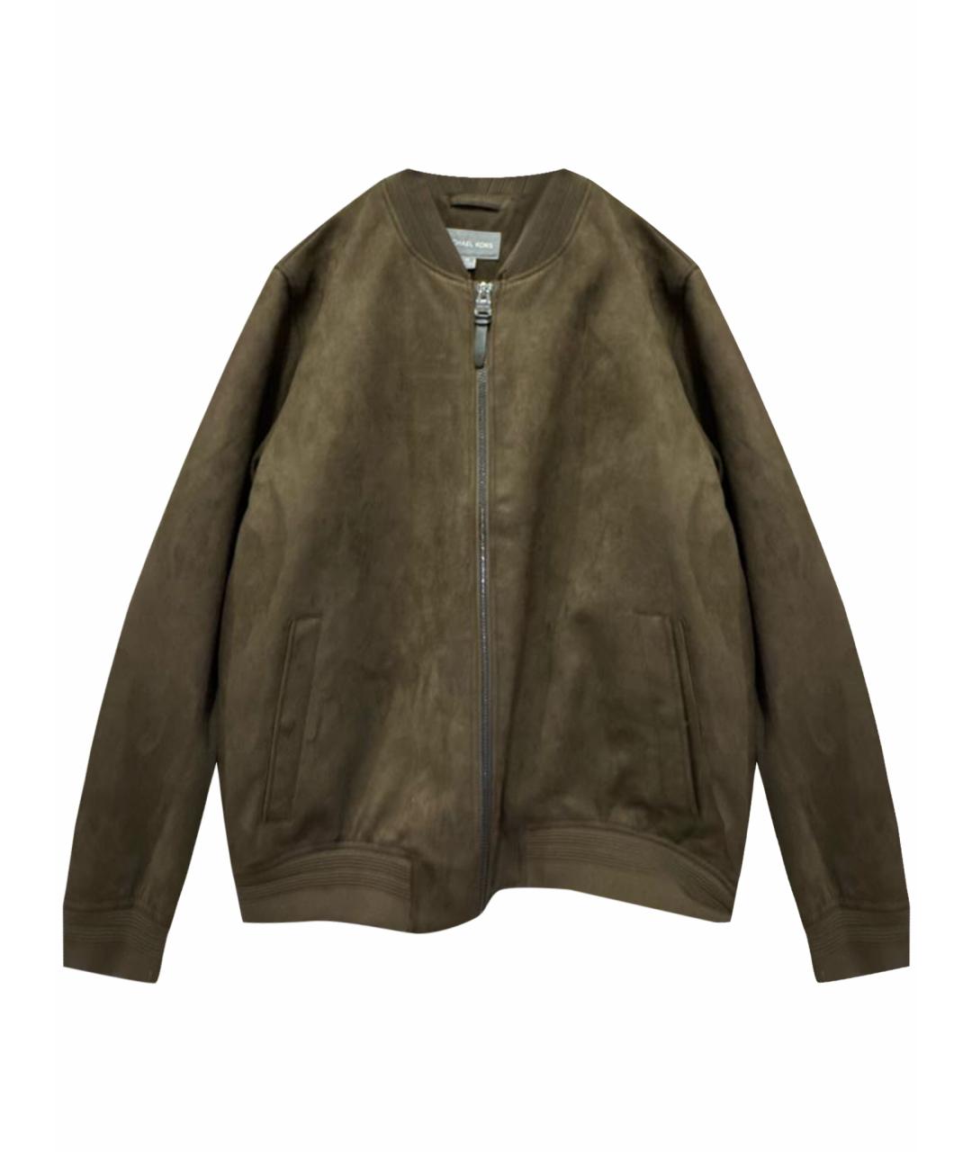 MICHAEL KORS Коричневая замшевая куртка, фото 1