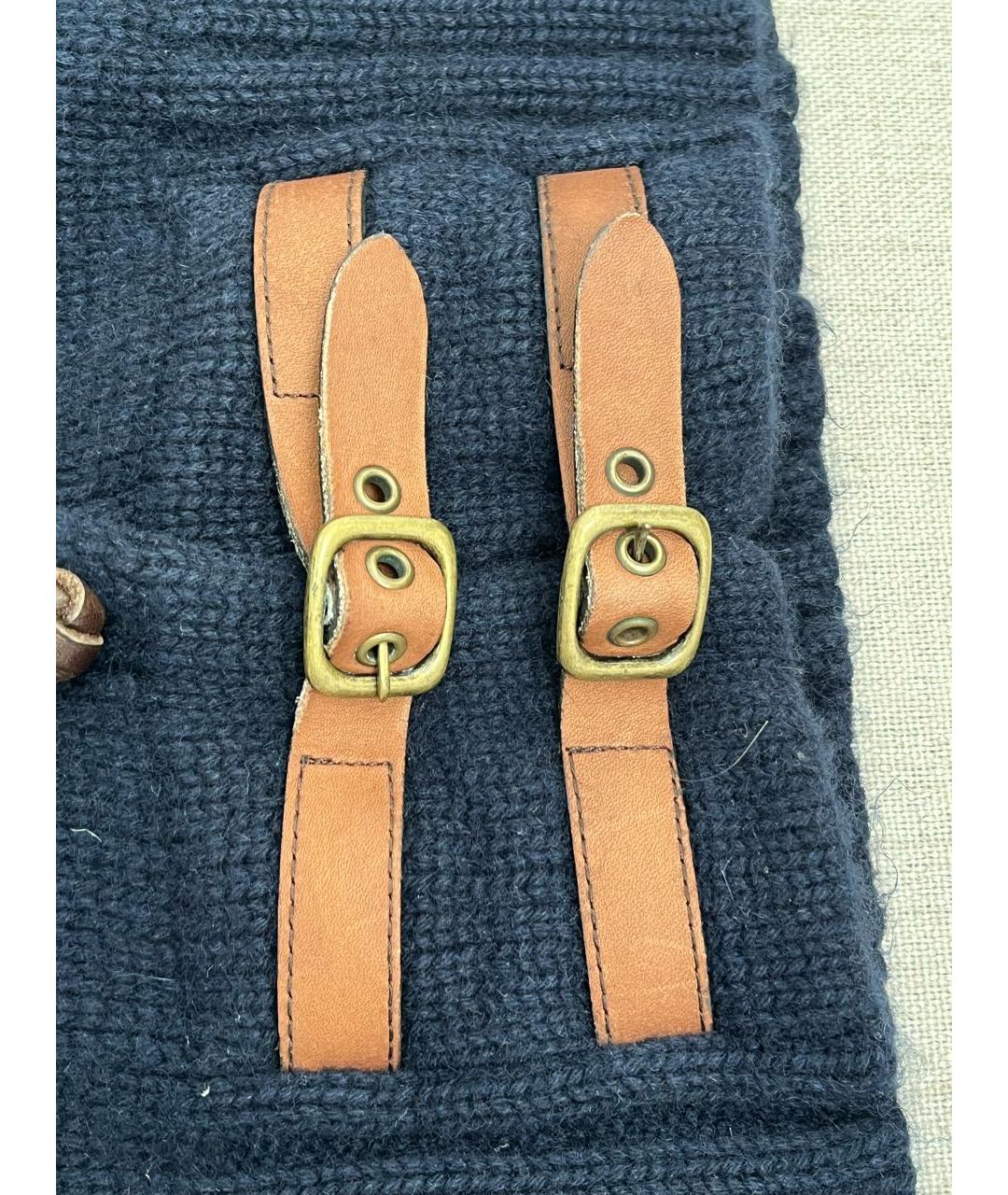 RALPH LAUREN Синий кашемировый джемпер / свитер, фото 6