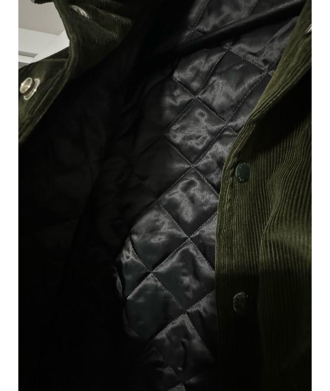 SPORTY AND RICH Зеленая бархатная куртка, фото 5