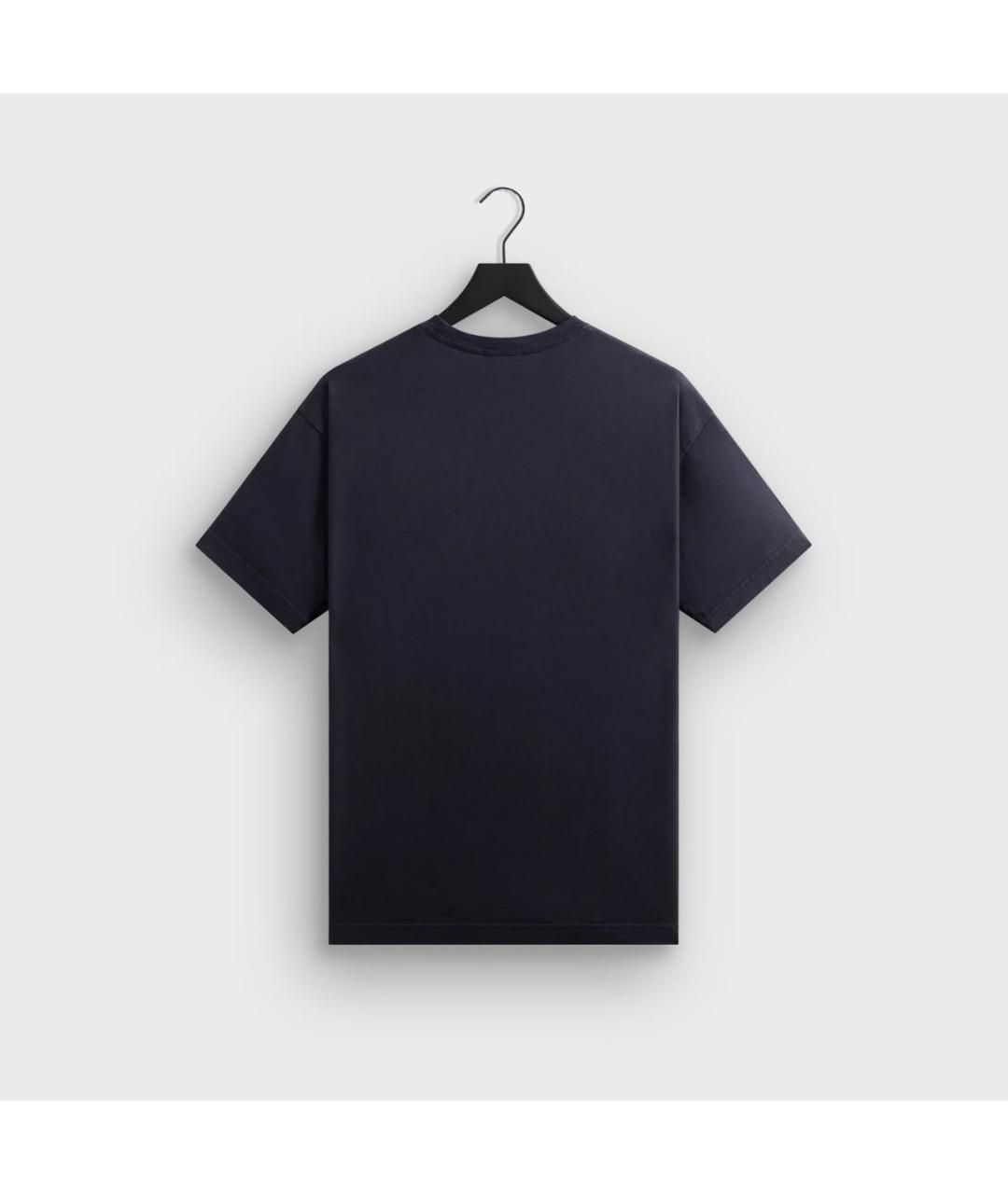 KITH Черная хлопковая футболка, фото 2