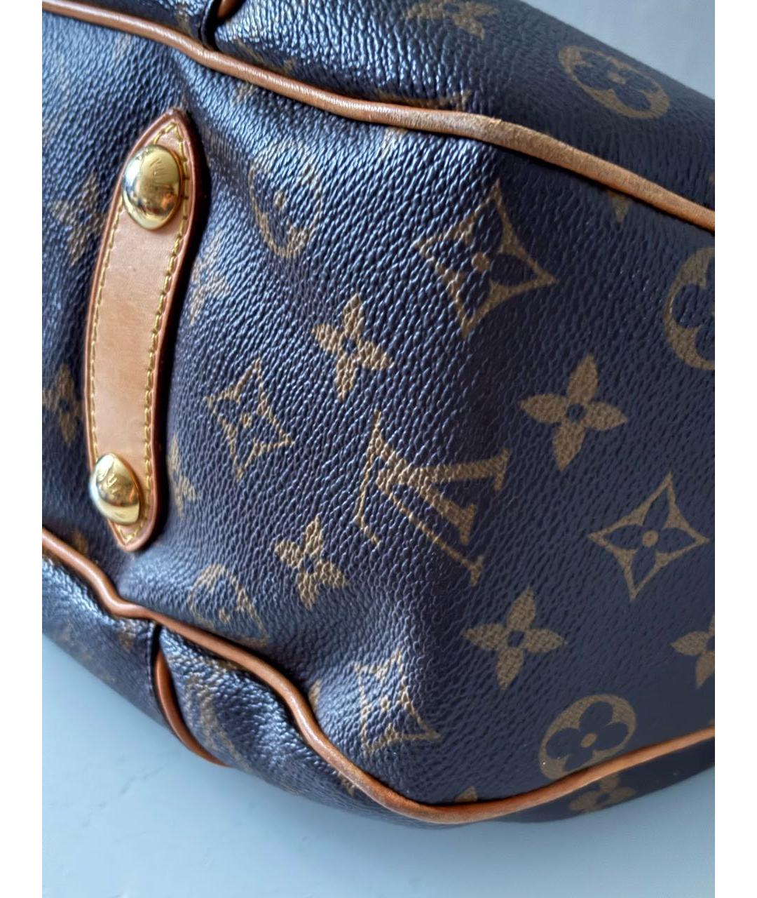 LOUIS VUITTON Коричневая сумка через плечо, фото 6