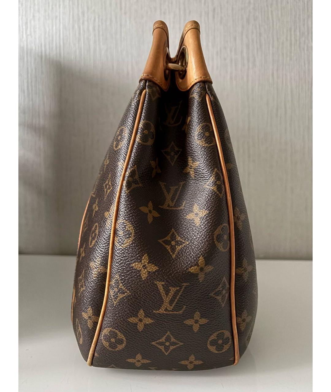 LOUIS VUITTON Коричневая сумка через плечо, фото 3