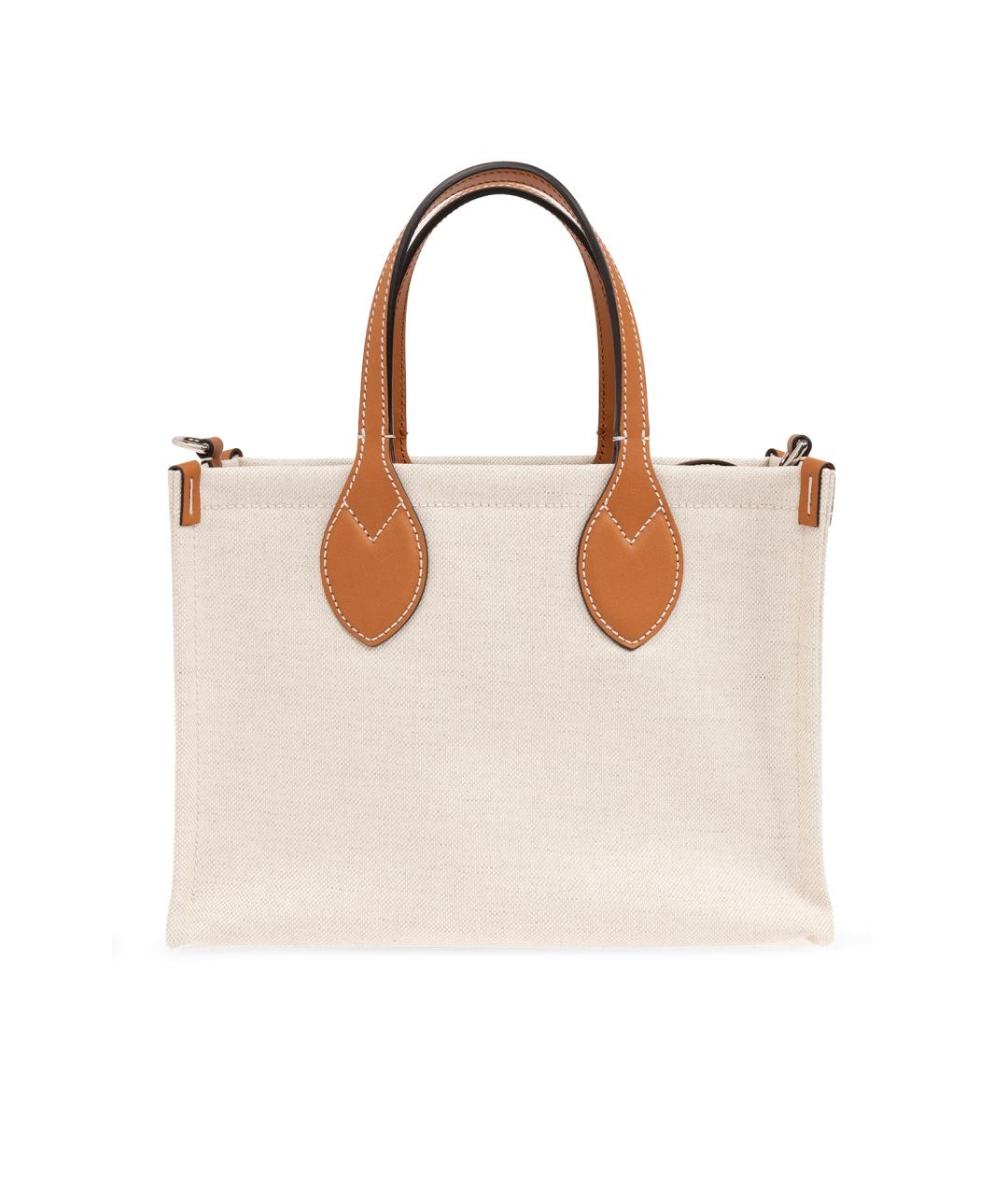 GUCCI Бежевая тканевая сумка тоут, фото 3