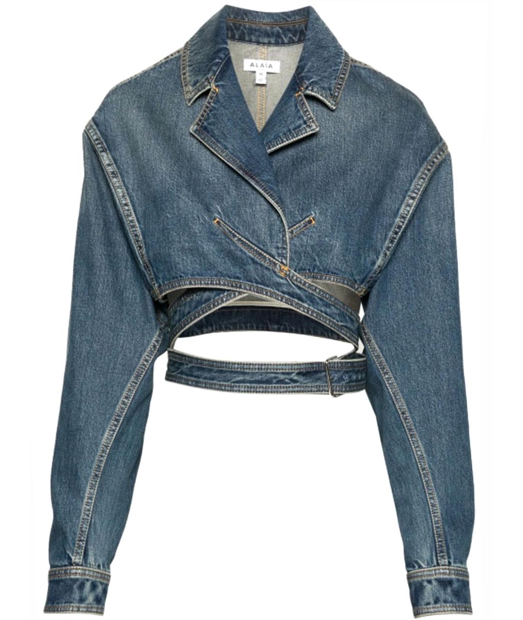 ALAIA Синяя деним куртка, фото 1