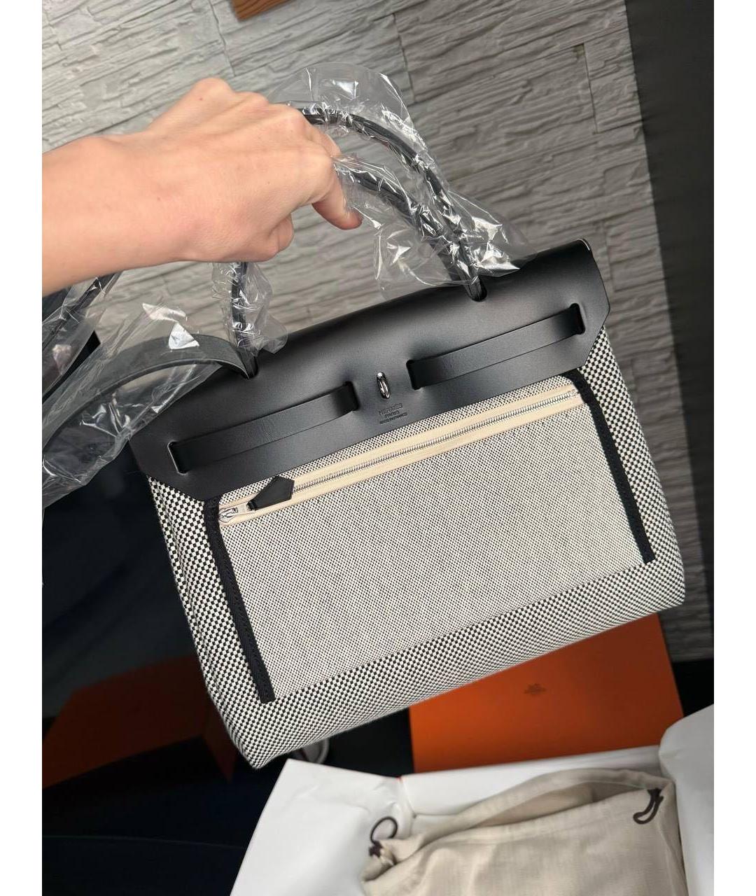 HERMES Мульти кожаная сумка с короткими ручками, фото 2